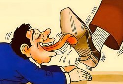 Shoe licker Meme Template