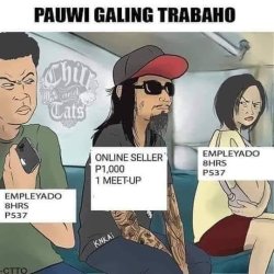 Pag-uwi galing work Meme Template