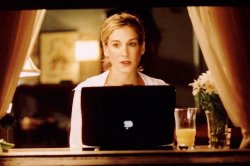 Carrie Bradshaw writing Meme Template