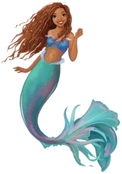 Animated Halle Bailey Ariel Meme Template