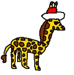Christmas Giraffe Bob Meme Template