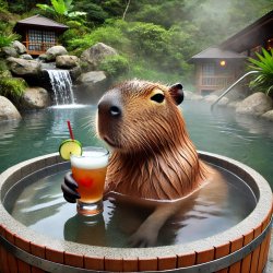 Capybara self care Meme Template