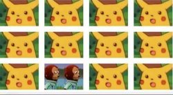 shocked pikachus Meme Template