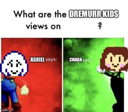 Dremurr kids views Meme Template