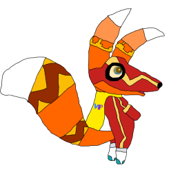 Super Pretztail, standing up, curious Meme Template