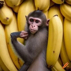 monkey and bananas Meme Template