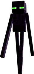 Void the green eyed Enderman 2 Meme Template