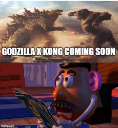 godzilla x kong in a nutshell Meme Template