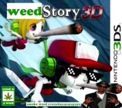 weed story 3d for the nintendo 3ds Meme Template