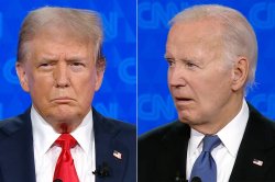 Trump vs Biden Meme Template