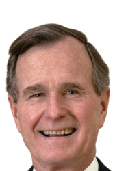 George bush transparent Meme Template