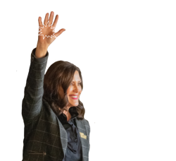 Wicked Witchmer Gretchen Whitmer with transparency Meme Template