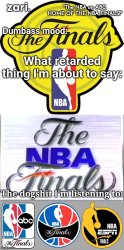 zari.'s alternative NBA Finals temp Meme Template