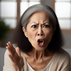 asian mom yelling hell no Meme Template