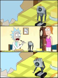 Rick and Morty What is my purpose? Meme Template