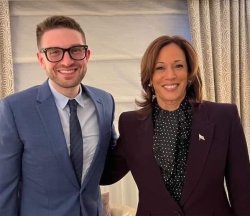 Alex and Kamala Meme Template