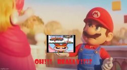 Movie mario hates zytheSbandppgfan2007's art Meme Template