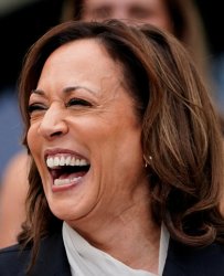 Kamala laughs at Trump Meme Template