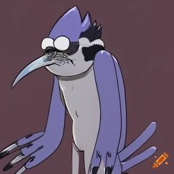 Zombie Mordecai Meme Template