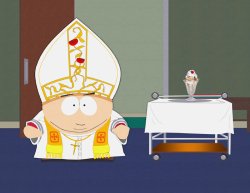 eric cartman as pope Meme Template