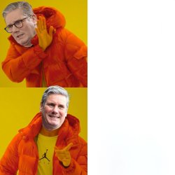 Starmer Drake Meme Template