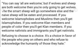 Wolves and sheep quote Meme Template