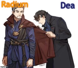 Radium and Dea's shared temp Meme Template