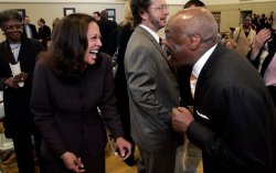 Harris and Willie Brown laughing Meme Template