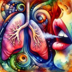 two lobes to the lung, that open up Meme Template
