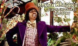 Randy Watson sexual chocolate factory Meme Template