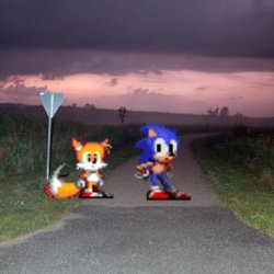 Sonic Dreamcore Meme Template