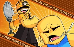 Glovel banner Meme Template