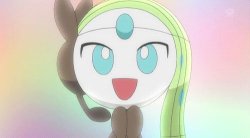 Happy Meloetta (Image Version) Meme Template