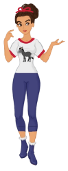 Luisa Madrigal in her Causal Comfy Outfit Meme Template