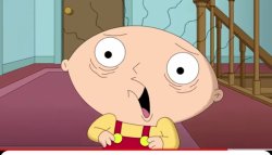 Stewie traumatized Meme Template