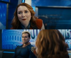 Disgusted Homelander Look Meme Template