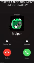 Mulpan rings you Meme Template