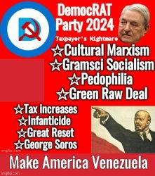 Democrat party platform 2024 Meme Template