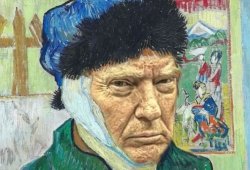 Donald Trump Ear wound Van Gogh JPP Meme Template