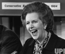 MARGARET THATCHER LAUGHING Meme Template