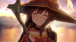 happy megumin 2 Meme Template