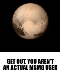 The saturn meme but it's pluto Meme Template