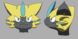 Zeraora face Meme Template