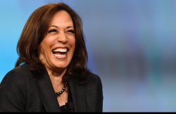 Kamala laughing Meme Template