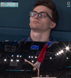 Pommel Horse Guy Meme Template