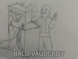 Bald boy Meme Template