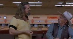 lebowski strikes and gutters Meme Template