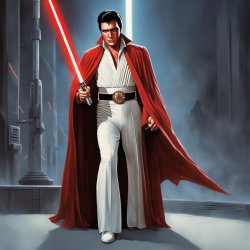 Jedi Elvis Meme Template