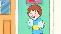 horrid henry greedy candy old man guns Meme Template