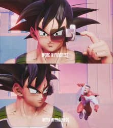 Bardock surprised by Omni-Man Meme Template